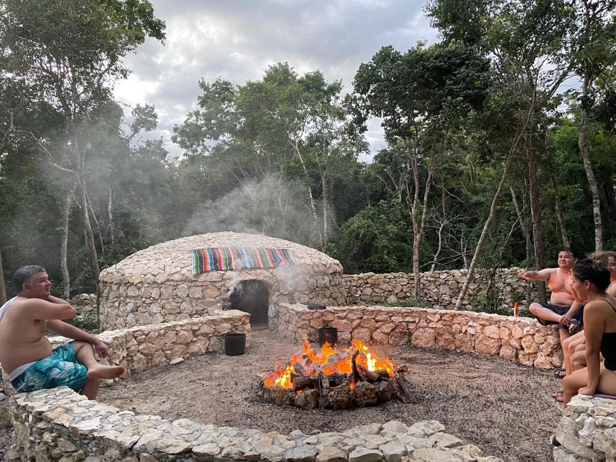 Glamping Bunga Lotus Hotel Тулум Екстериор снимка