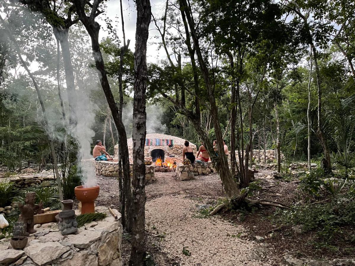 Glamping Bunga Lotus Hotel Тулум Екстериор снимка