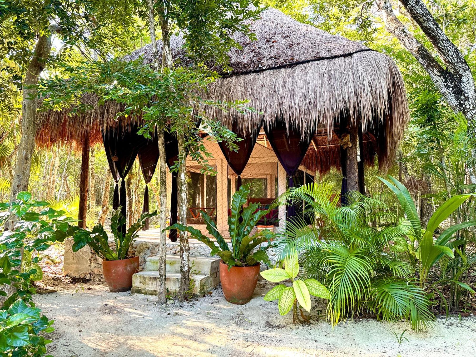 Glamping Bunga Lotus Hotel Тулум Екстериор снимка