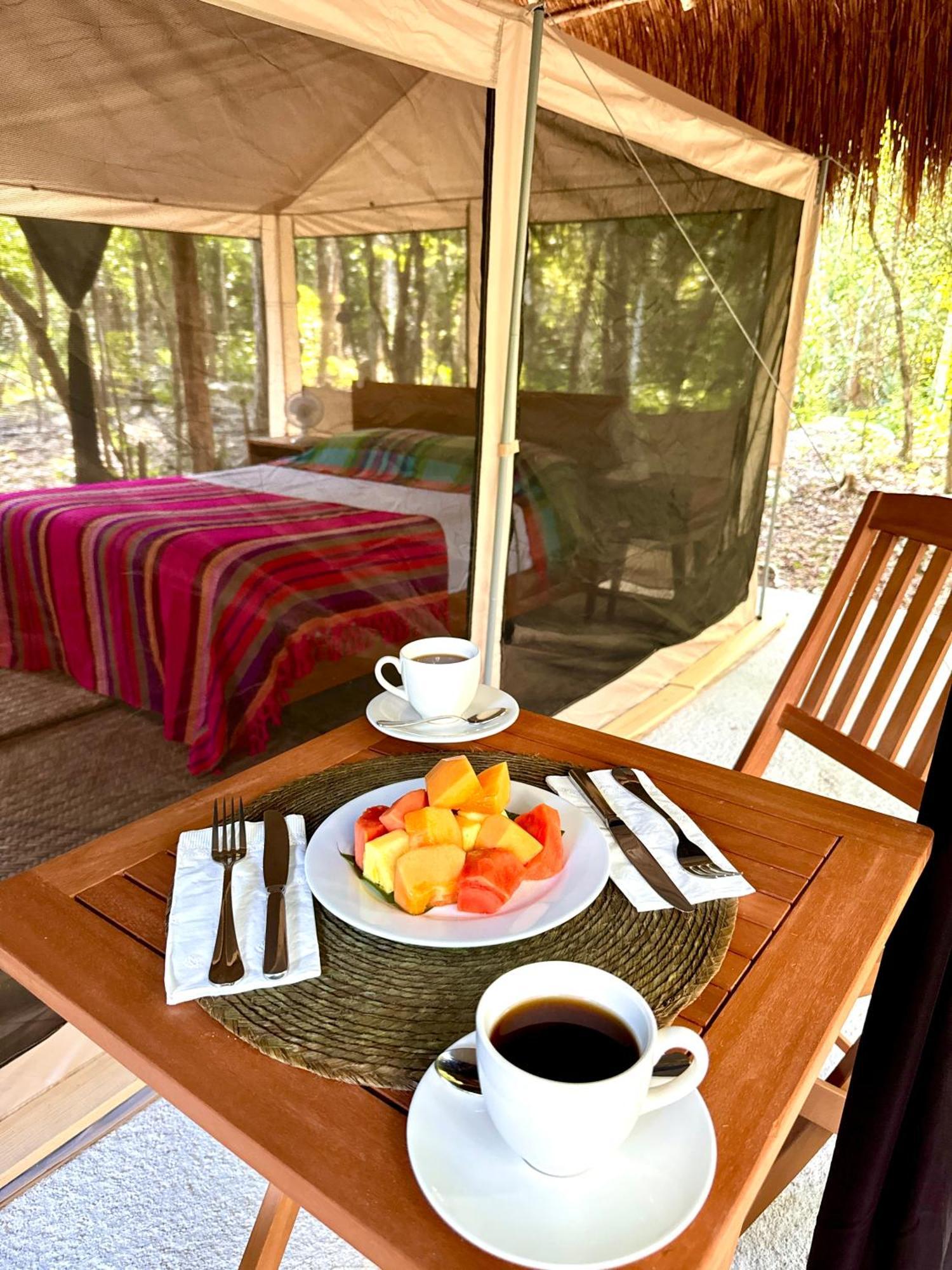 Glamping Bunga Lotus Hotel Тулум Екстериор снимка