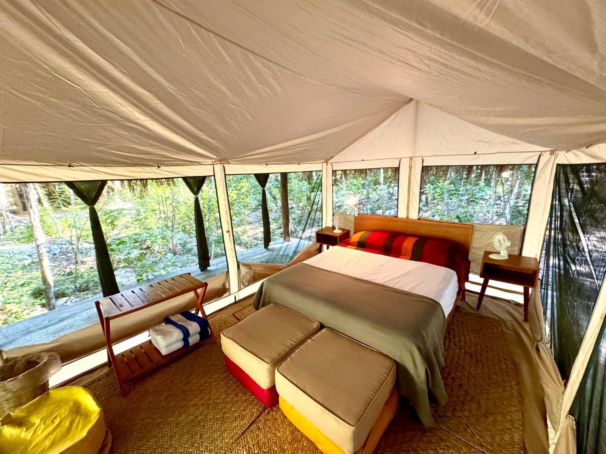 Glamping Bunga Lotus Hotel Тулум Екстериор снимка