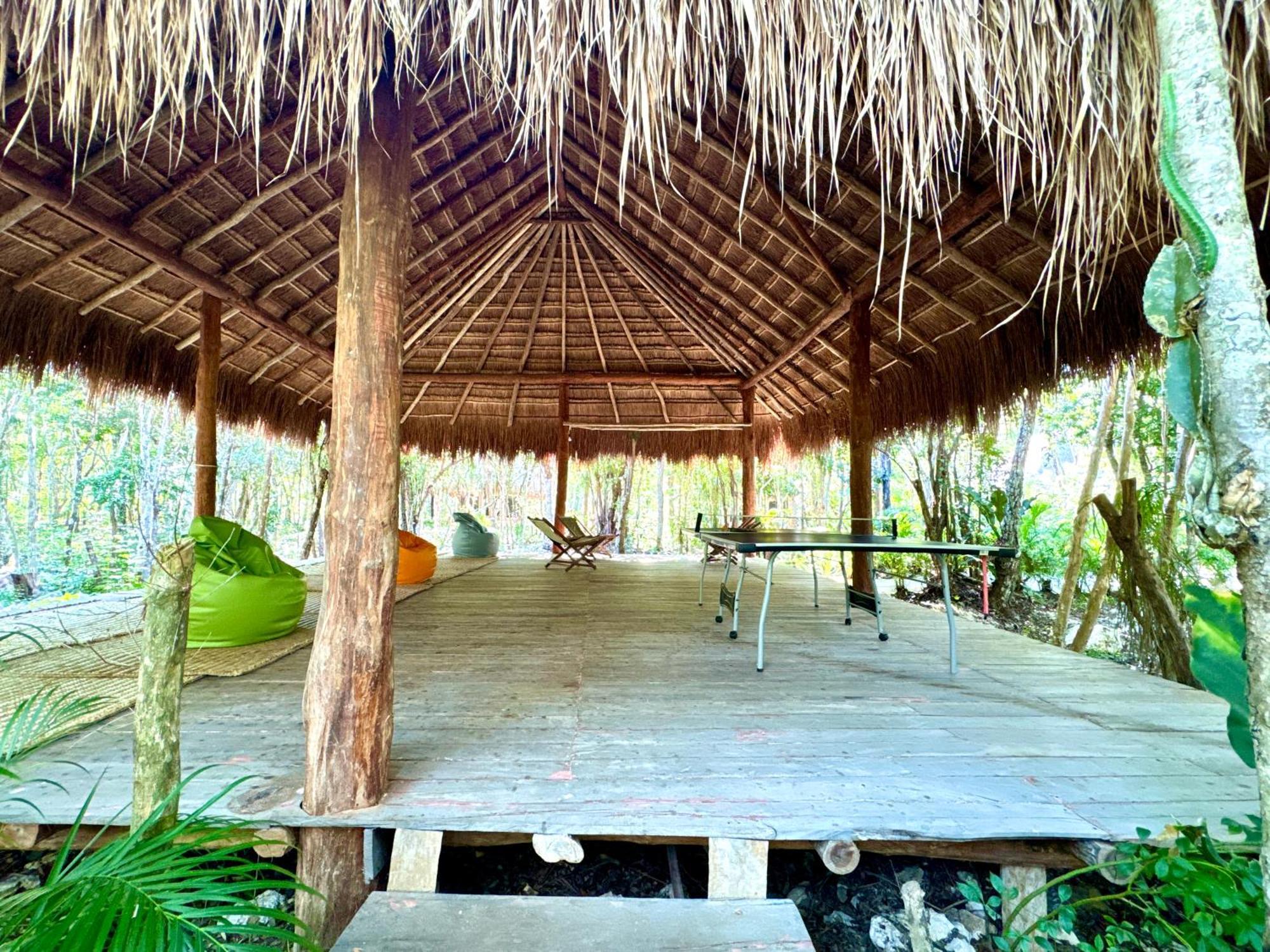 Glamping Bunga Lotus Hotel Тулум Екстериор снимка
