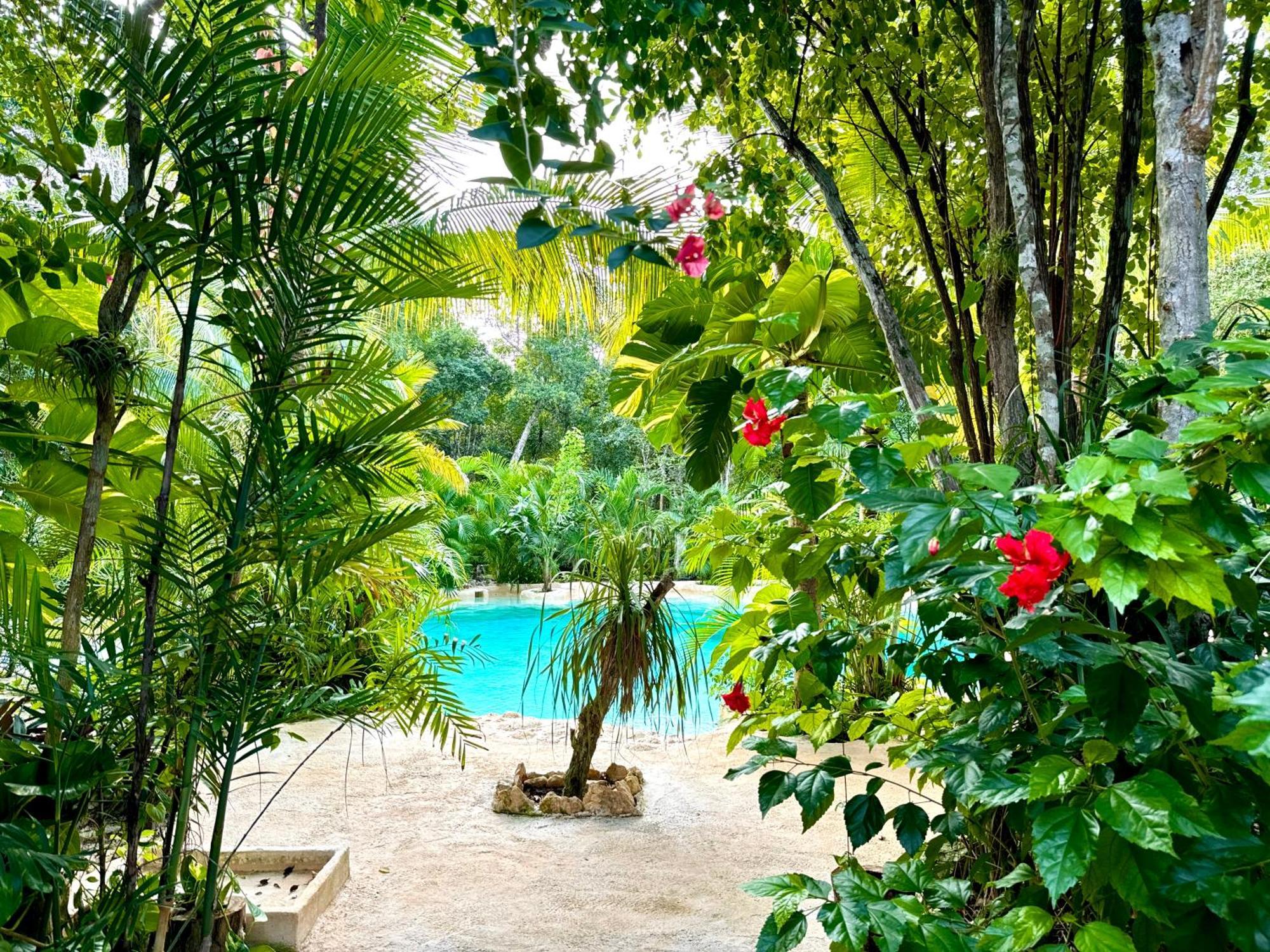 Glamping Bunga Lotus Hotel Тулум Екстериор снимка
