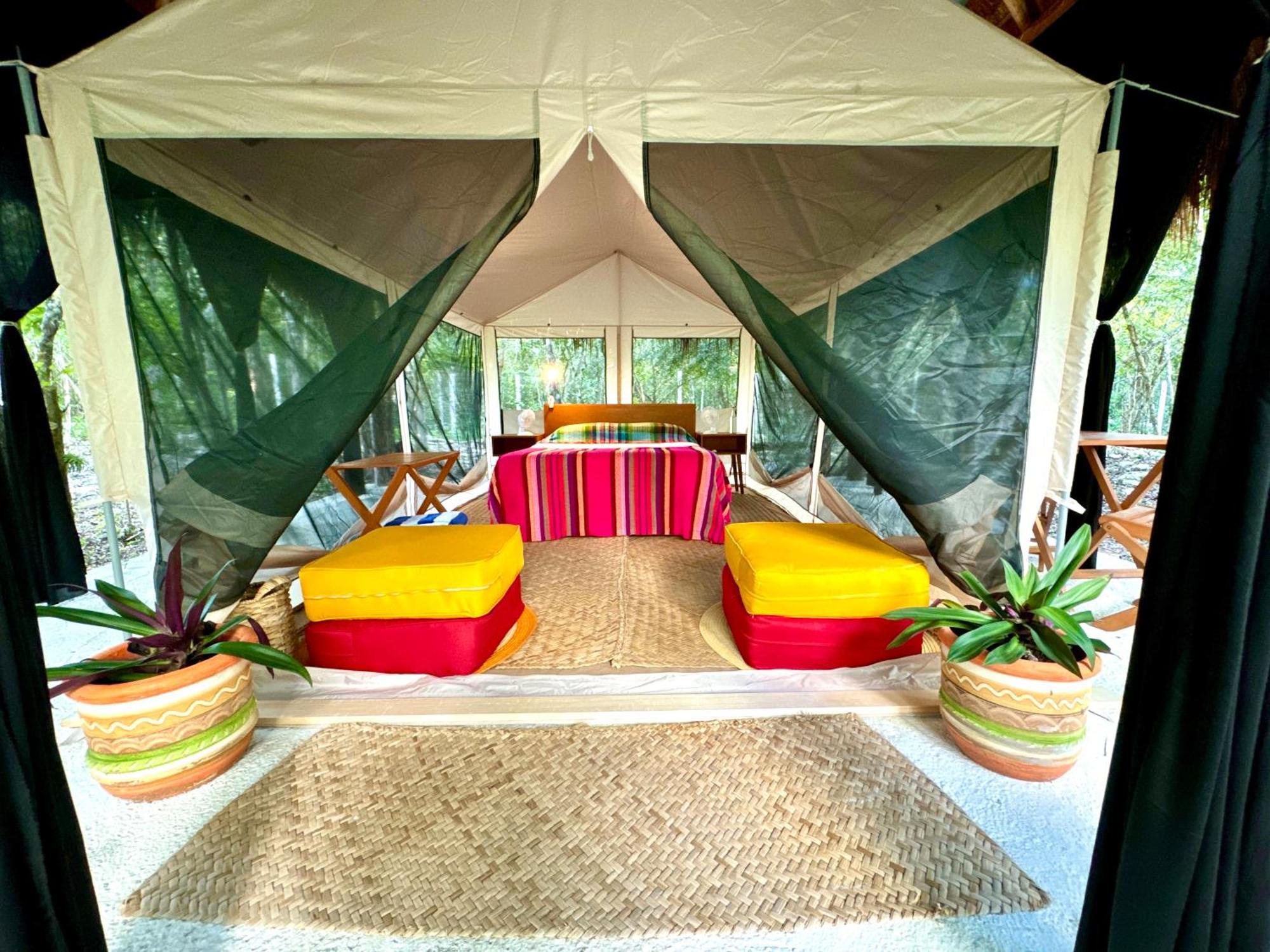 Glamping Bunga Lotus Hotel Тулум Екстериор снимка